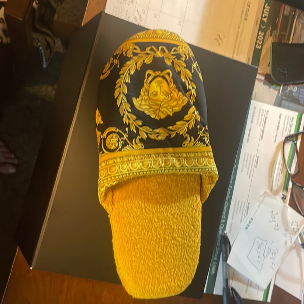 Versace men’s slippers